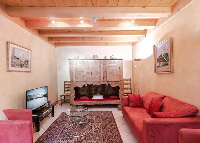 De Charme A Avec Wifi Et Parking Prive Pour 12 Pers. - Fr-1-343-226 Alpesi faház Chamonix